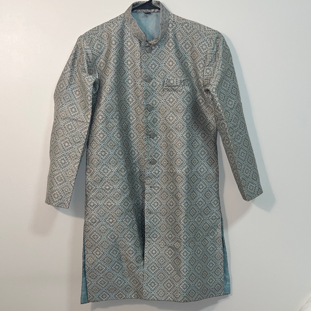 Men's light blue Kurta